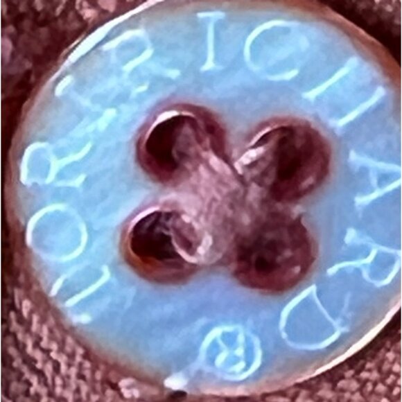 Tori Richards men’s orange large button short sleeve collar textured silk casual - Picture 10 of 14